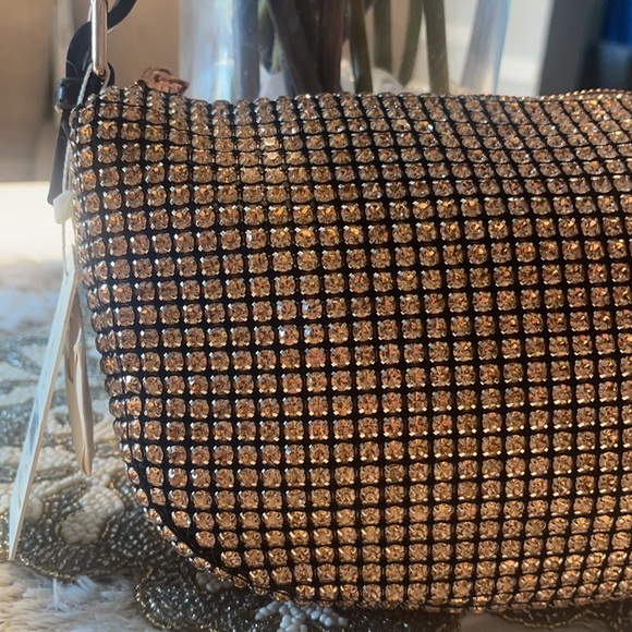 Glitter Rose Gold Handbag - Picture 2 of 4